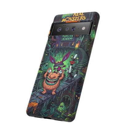 Google Pixel - Colorful Cartoon Monster Academy Design (Tough Cases)