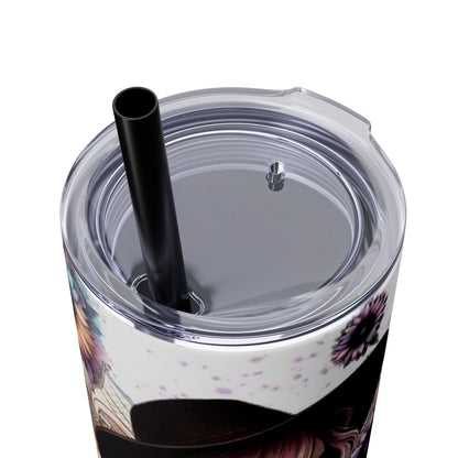 She Overcame Inspirational Skinny Tumbler - House of O & A