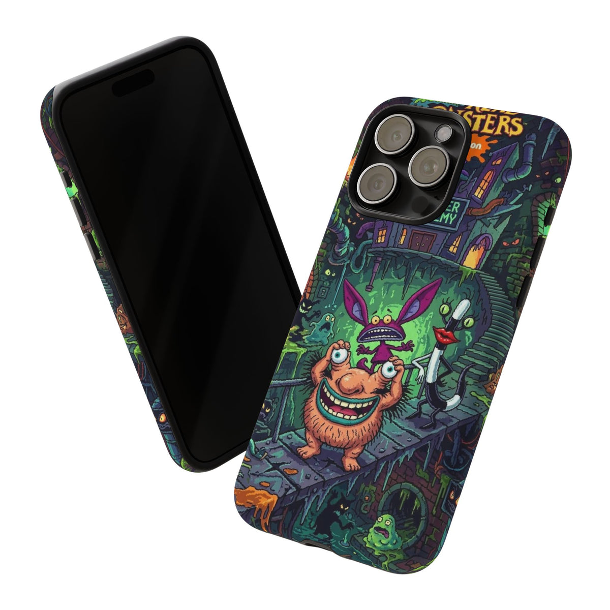 Colorful Cartoon Monster Academy Design (Tough Cases)