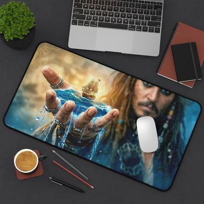 Captain’s Curse XL Desk Mat – Ocean’s Edge Gaming & Workspace Pad