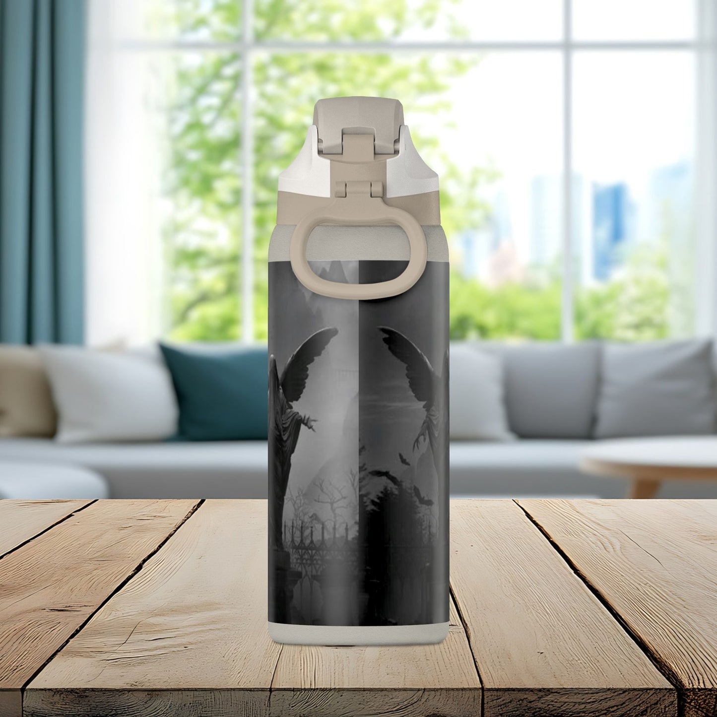 Insulated Water Bottle — Gothic Angel