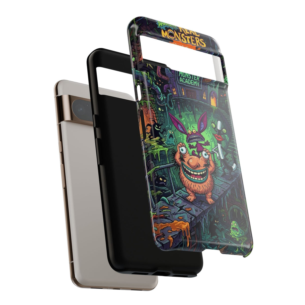 Colorful Cartoon Monster Academy Design (Tough Cases)