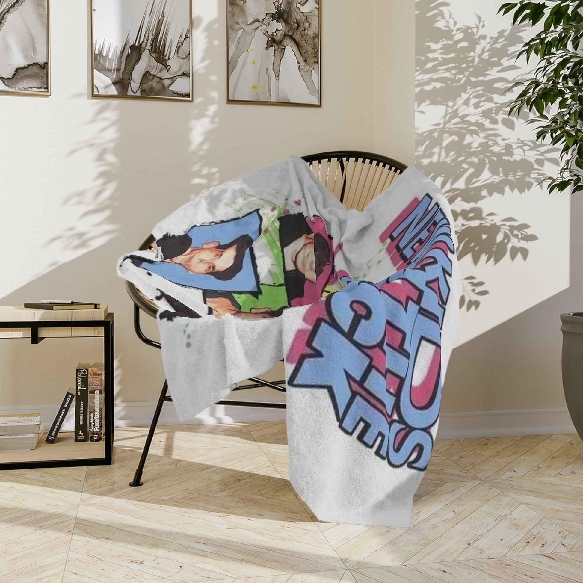 New Kids on the Block - Velveteen Minky Blanket