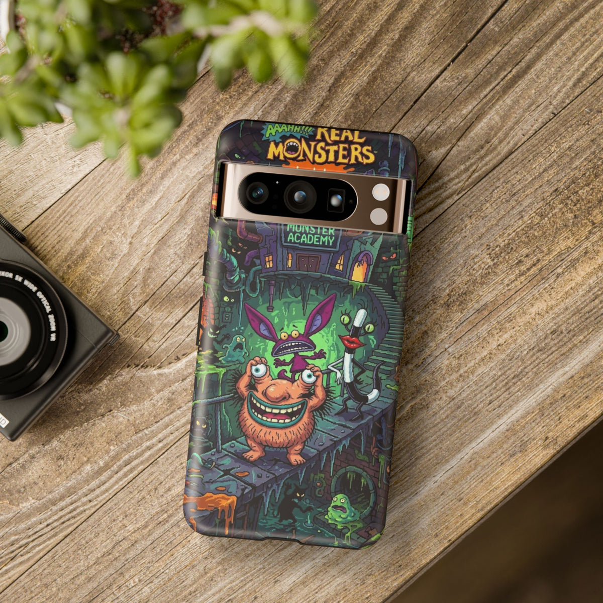 Google Pixel - Colorful Cartoon Monster Academy Design (Tough Cases)