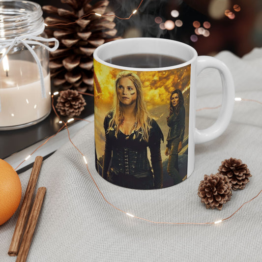 "The 100" Explosive Scene Coffee Mug – 11oz/15oz