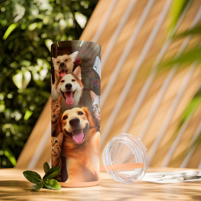 Fur Ever Friends Skinny Tumbler