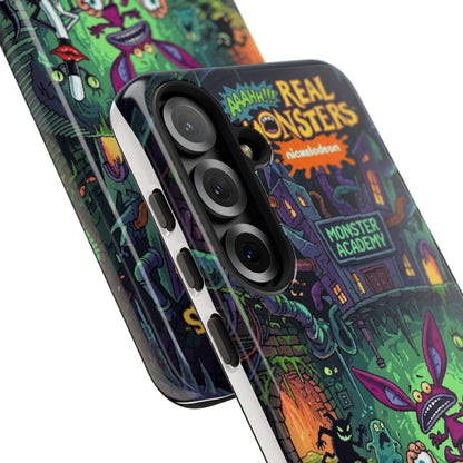 Samsung - Colorful Cartoon Monster Academy Design (Tough Cases)