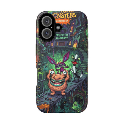 Colorful Cartoon Monster Academy Design (Tough Cases)