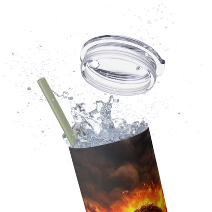 The 100 Stainless Steel Tumbler - Orange - House of O & A