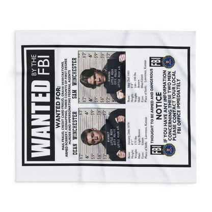 Supernatural Sam & Dean Arctic Blanket