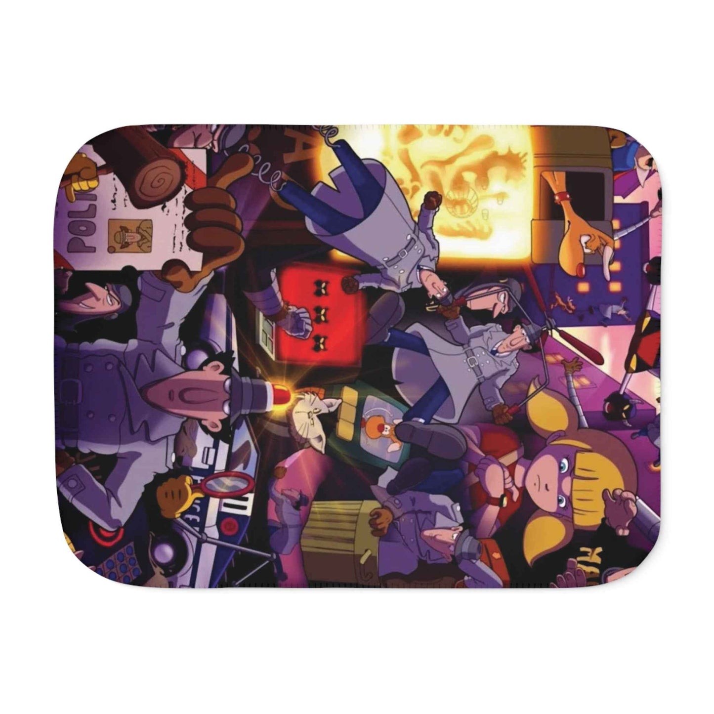 The Classic Inspector Sherpa Blanket