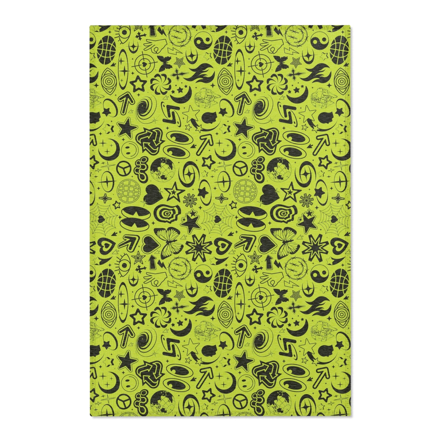 Cool y2k Rave - Area Rug - House of O & A
