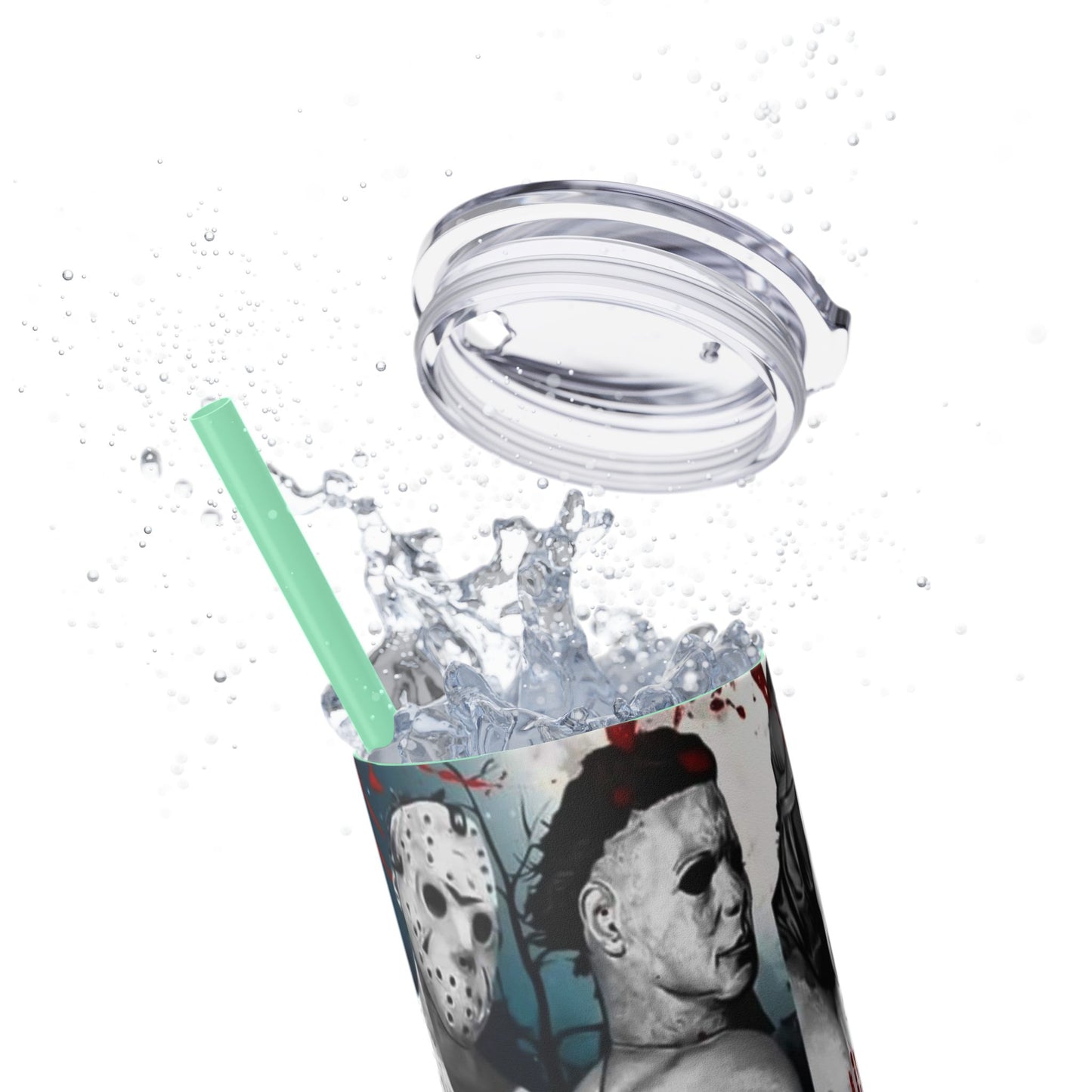 I Love Bad Boys Skinny Tumbler