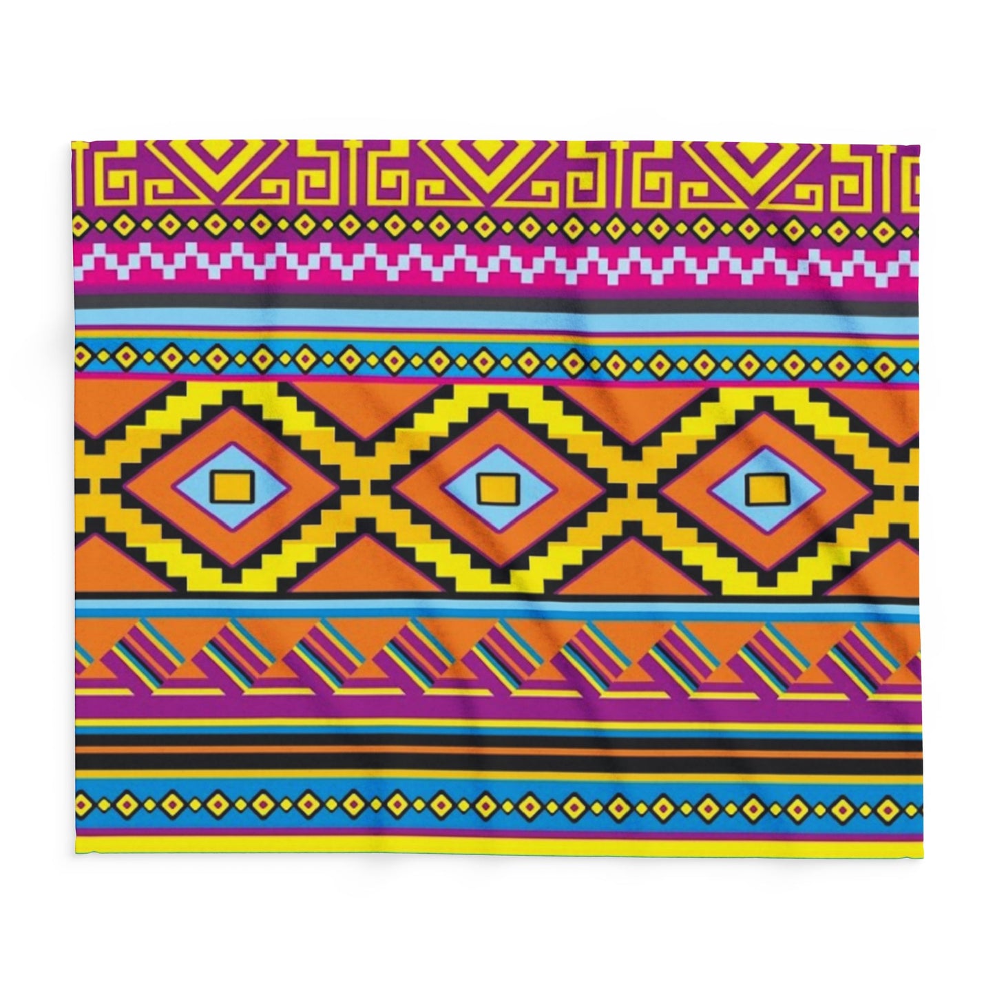 Aztec Pattern - Arctic Blanket - House of O & A
