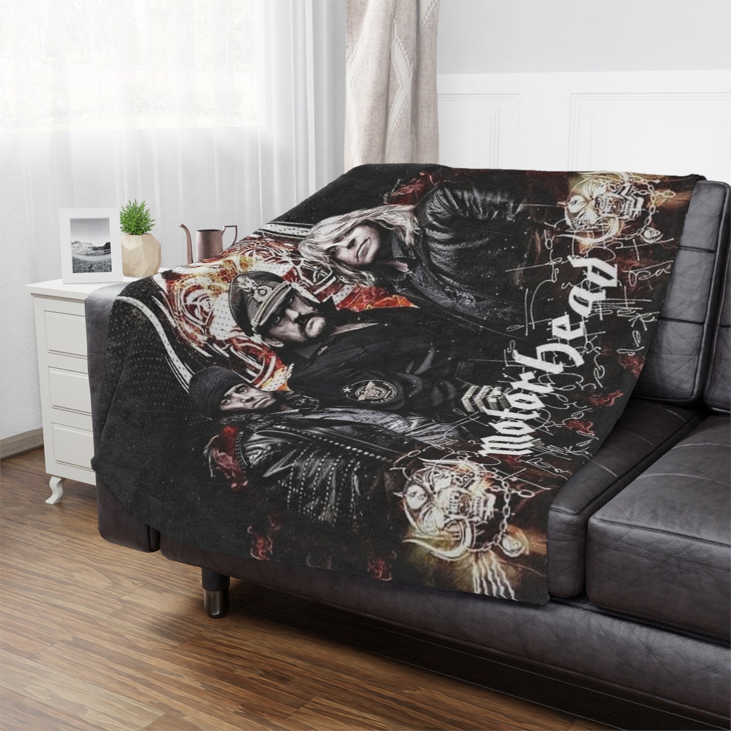 Motorhead Minky Blanket - House of O & A