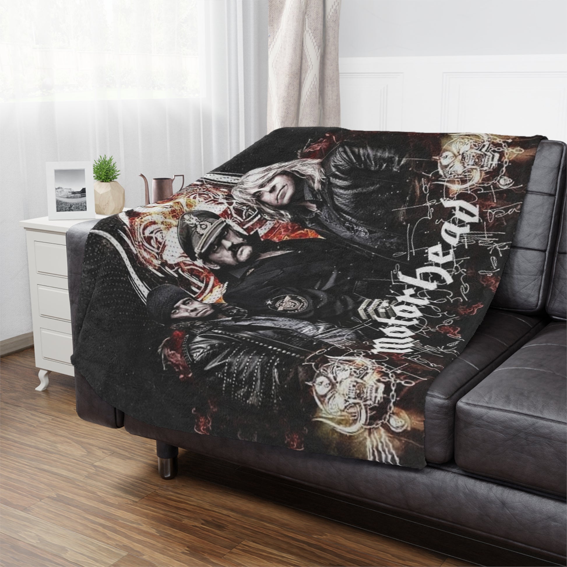 Motorhead Minky Blanket - House of O & A