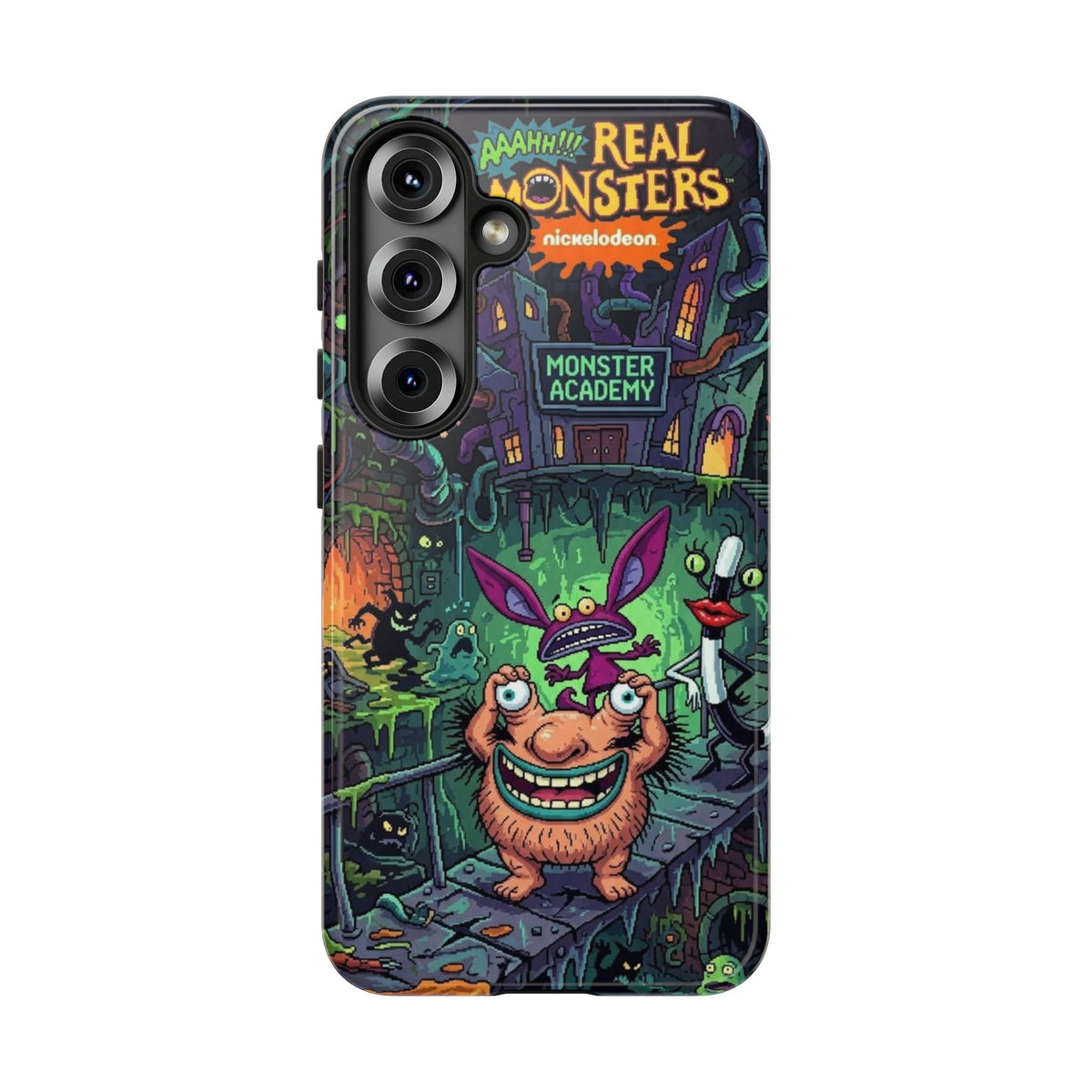 Samsung - Colorful Cartoon Monster Academy Design (Tough Cases)