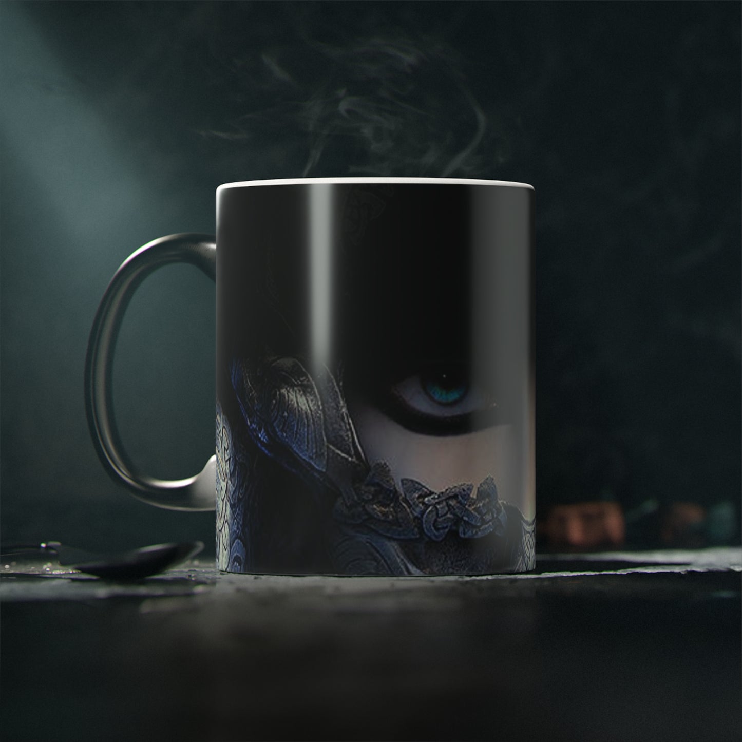 Magic Mug — Mysterious Gaze Heat-Activated Coffee Mug