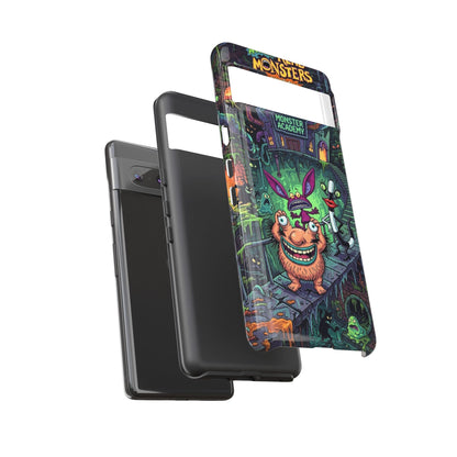 Google Pixel - Colorful Cartoon Monster Academy Design (Tough Cases)