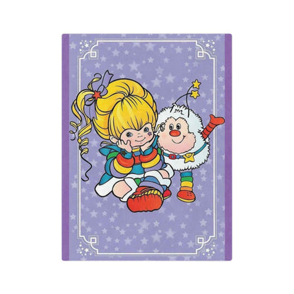 Rainbow Bright - Velveteen Minky Blanket