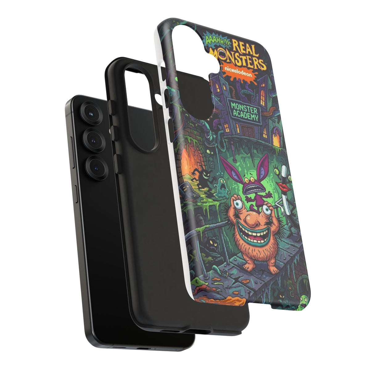 Samsung - Colorful Cartoon Monster Academy Design (Tough Cases)