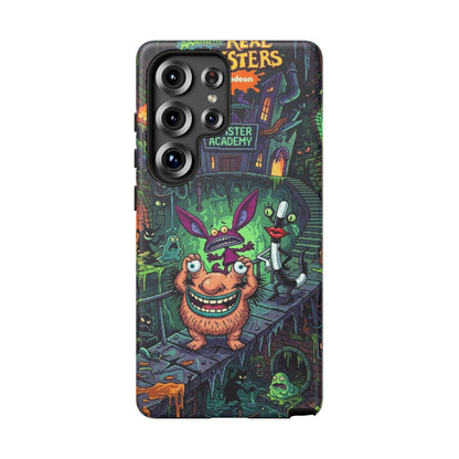 Colorful Cartoon Monster Academy Design (Tough Cases)
