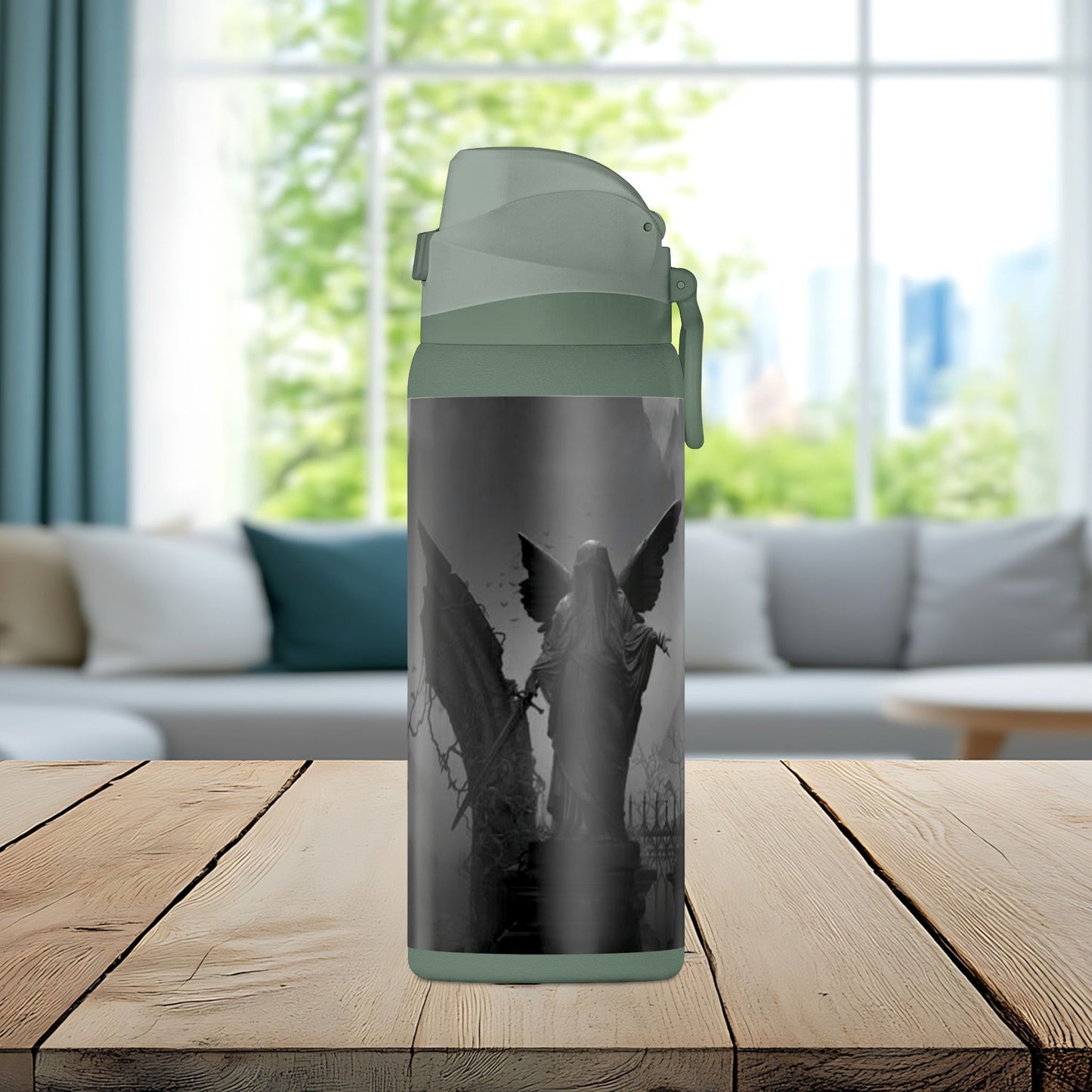 Insulated Water Bottle — Gothic Angel