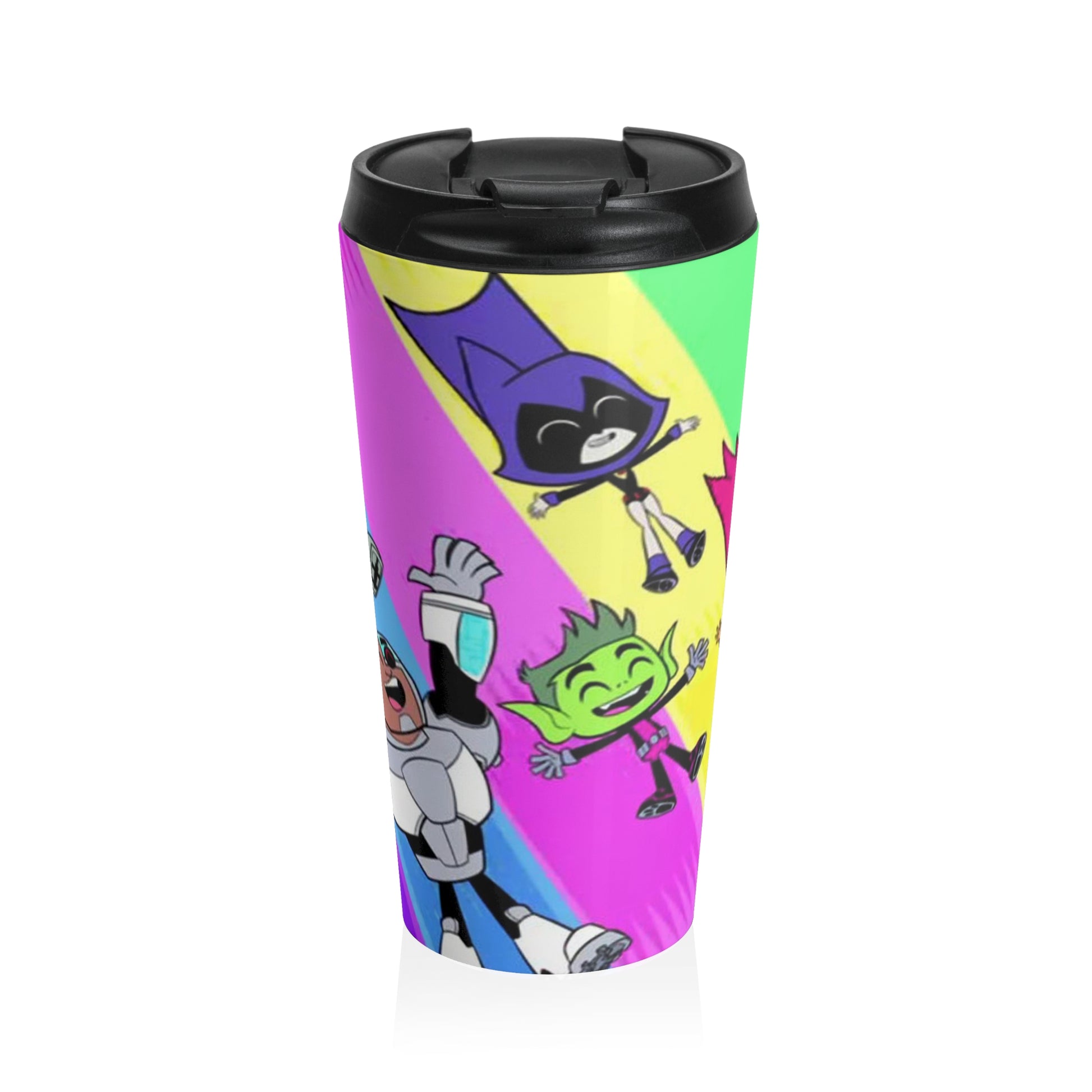 Teen Titans Go! - Stainless Steel Travel Mug - House of O & A