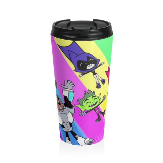 Teen Titans Go! - Stainless Steel Travel Mug