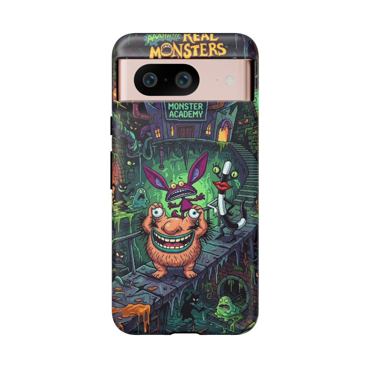 Colorful Cartoon Monster Academy Design (Tough Cases)