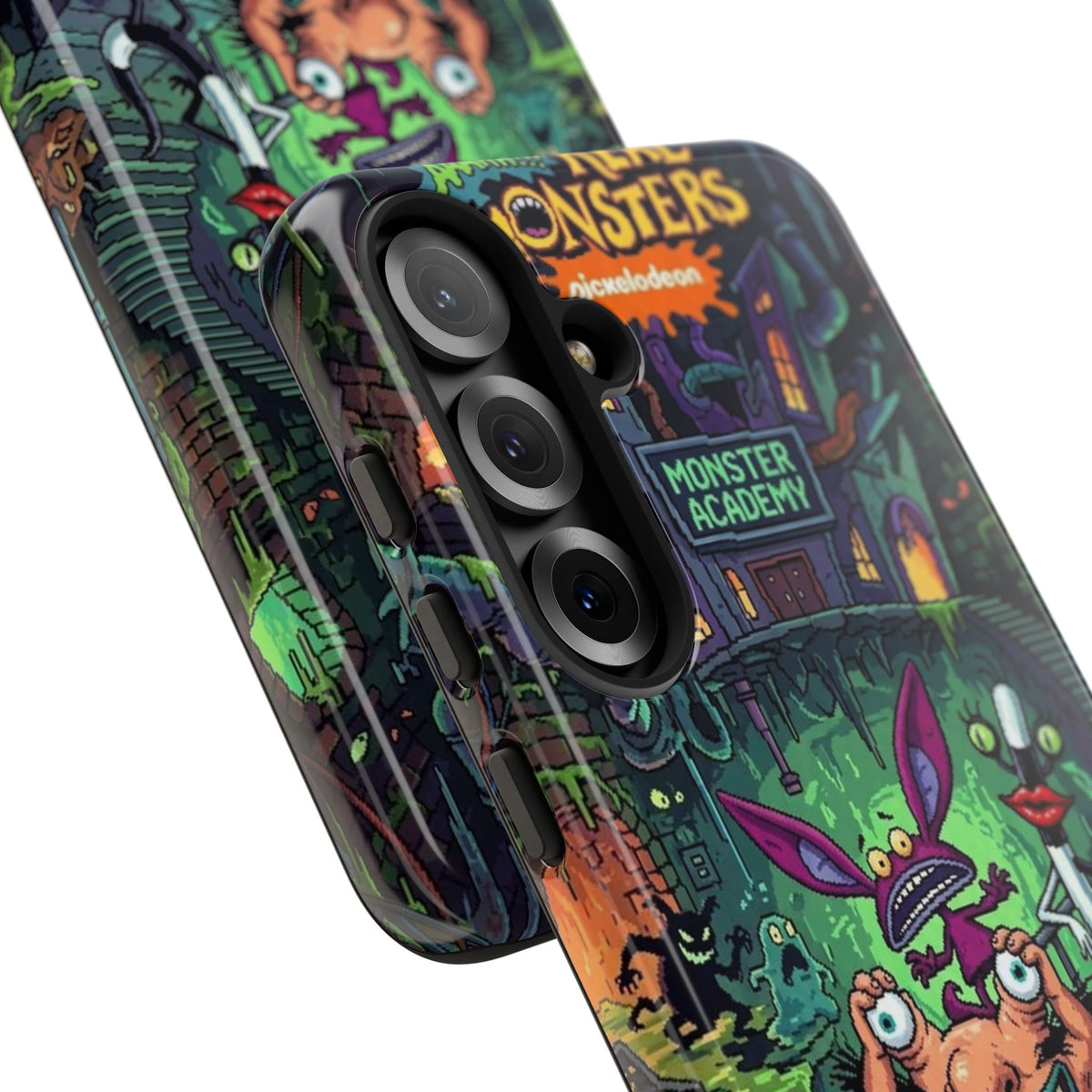 Colorful Cartoon Monster Academy Design (Tough Cases)