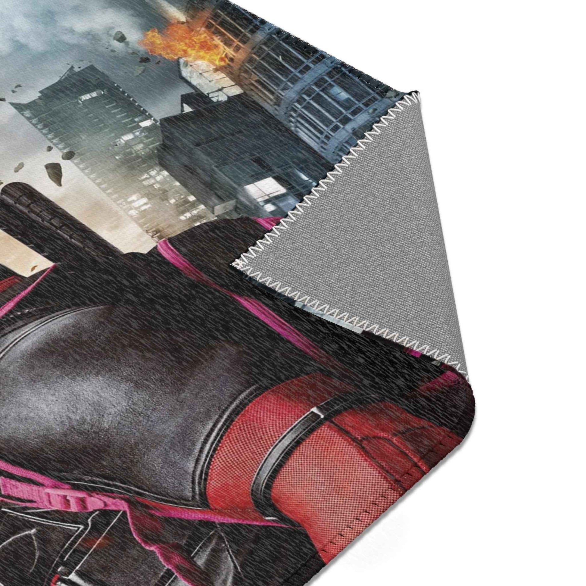 Cheeky Deadpool Area Rug