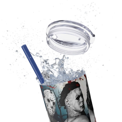 I Love Bad Boys Skinny Tumbler