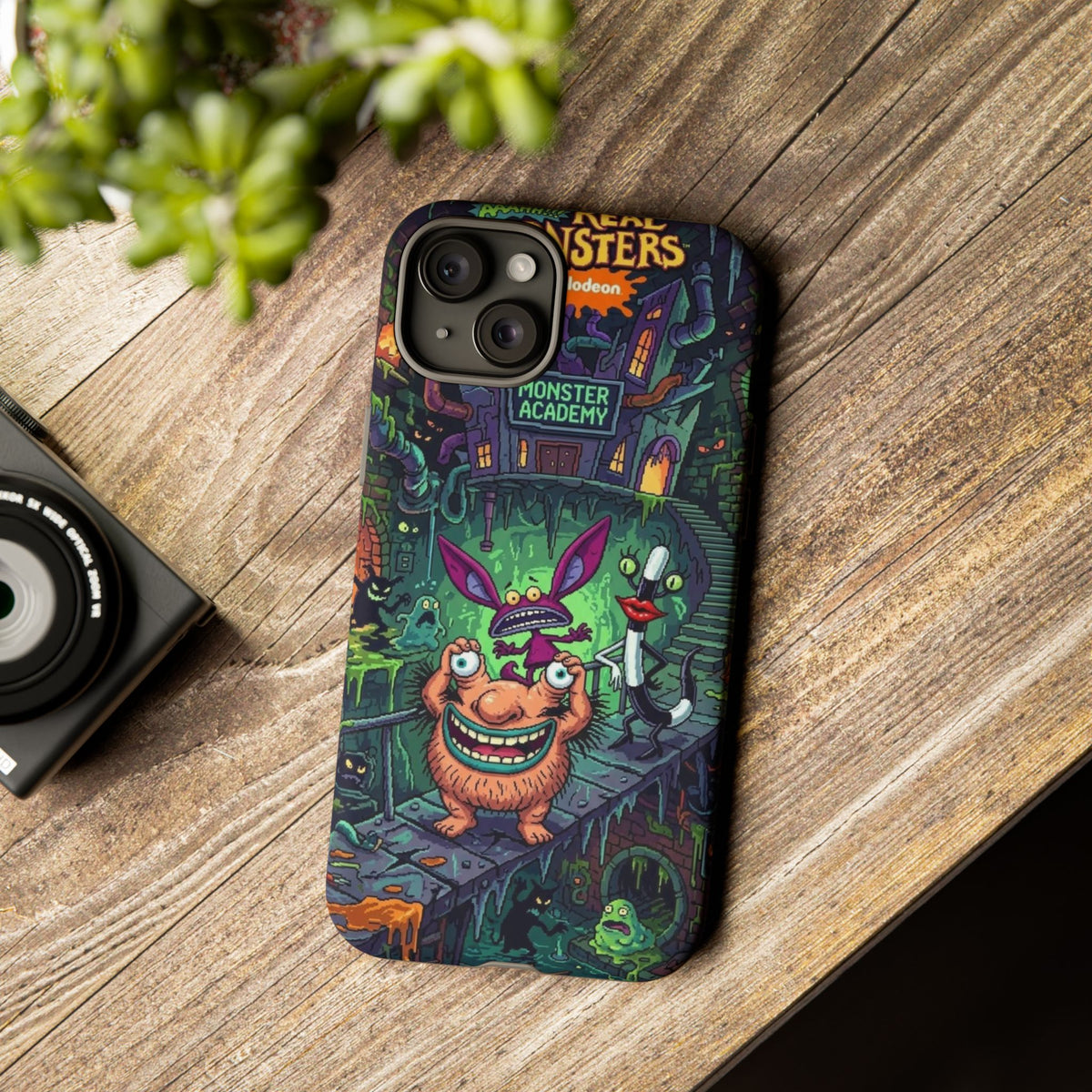 Colorful Cartoon Monster Academy Design (Tough Cases)