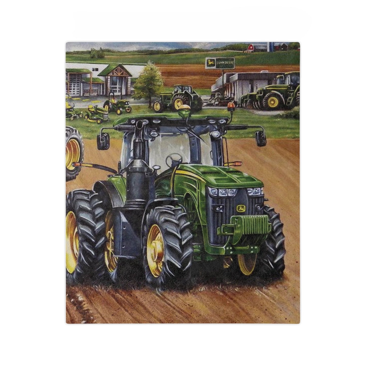 John Deere Tractor Landscape