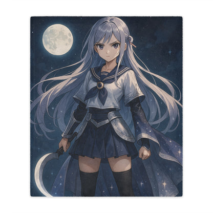 Moonlight Guardian Mink Blanket – Featuring Aiko Tsukino - House of O & A