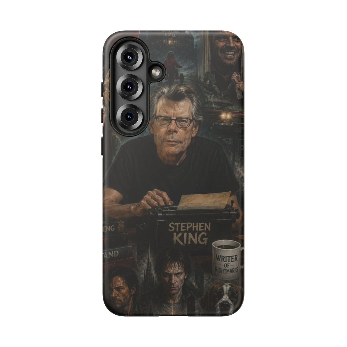 Stephen King Horror Phone Case – Gothic Dark Literature Samsung Protective Case