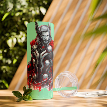 Thor - Chris Hemsworth Marvel Skinny Tumbler