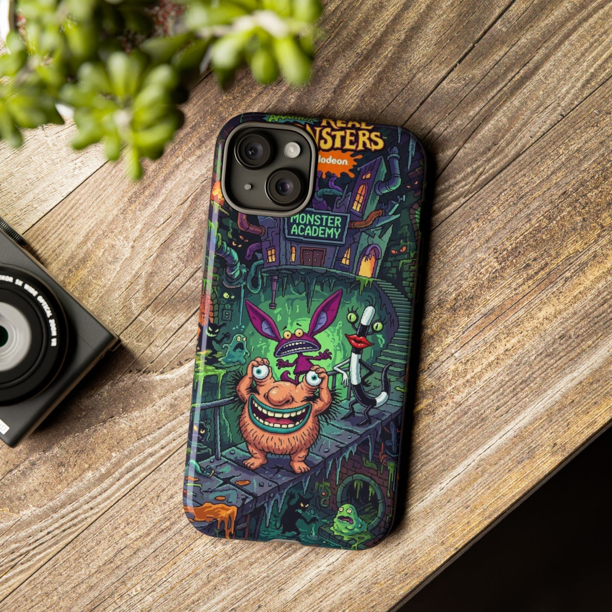 Colorful Cartoon Monster Academy Design (Tough Cases)