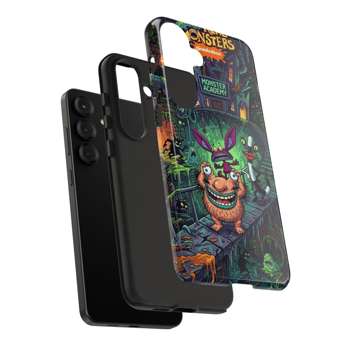 Colorful Cartoon Monster Academy Design (Tough Cases)
