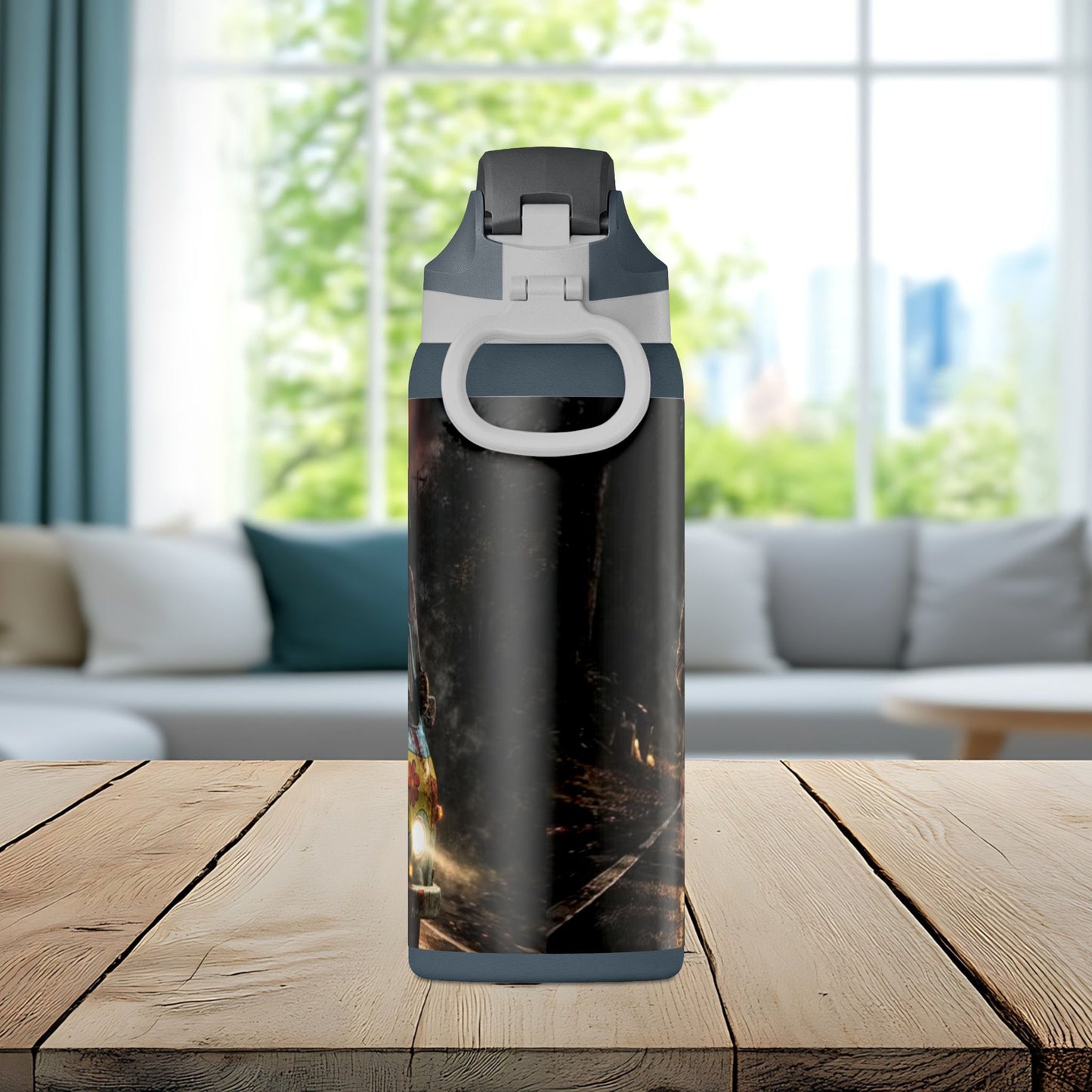 Nightmare Road Trip 32oz Insulated Water Bottle – Horror Legends Edition
