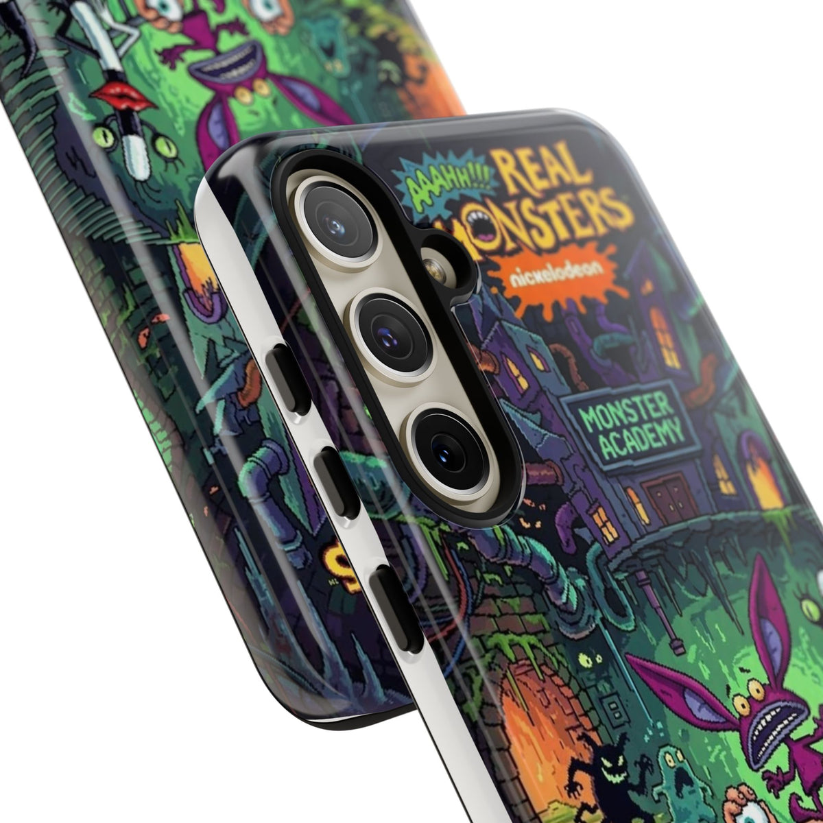 Samsung - Colorful Cartoon Monster Academy Design (Tough Cases)