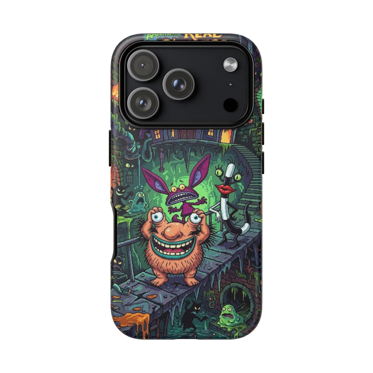 Colorful Cartoon Monster Academy Design (Tough Cases)
