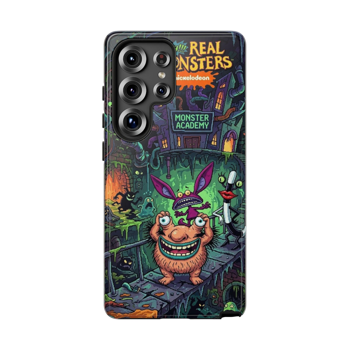 Samsung - Colorful Cartoon Monster Academy Design (Tough Cases)