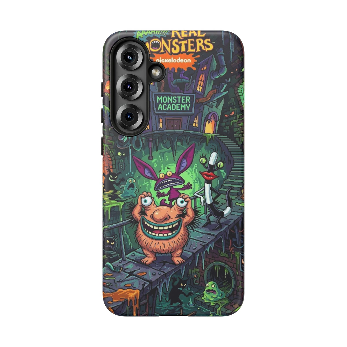 Colorful Cartoon Monster Academy Design (Tough Cases)