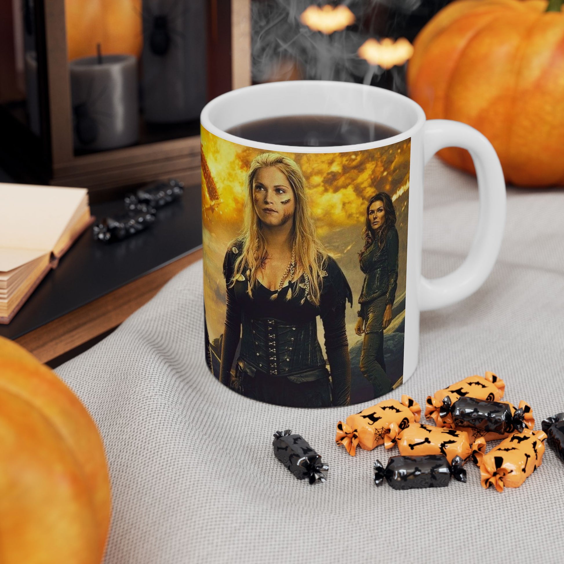 "The 100" Explosive Scene Coffee Mug – 11oz/15oz - House of O & A