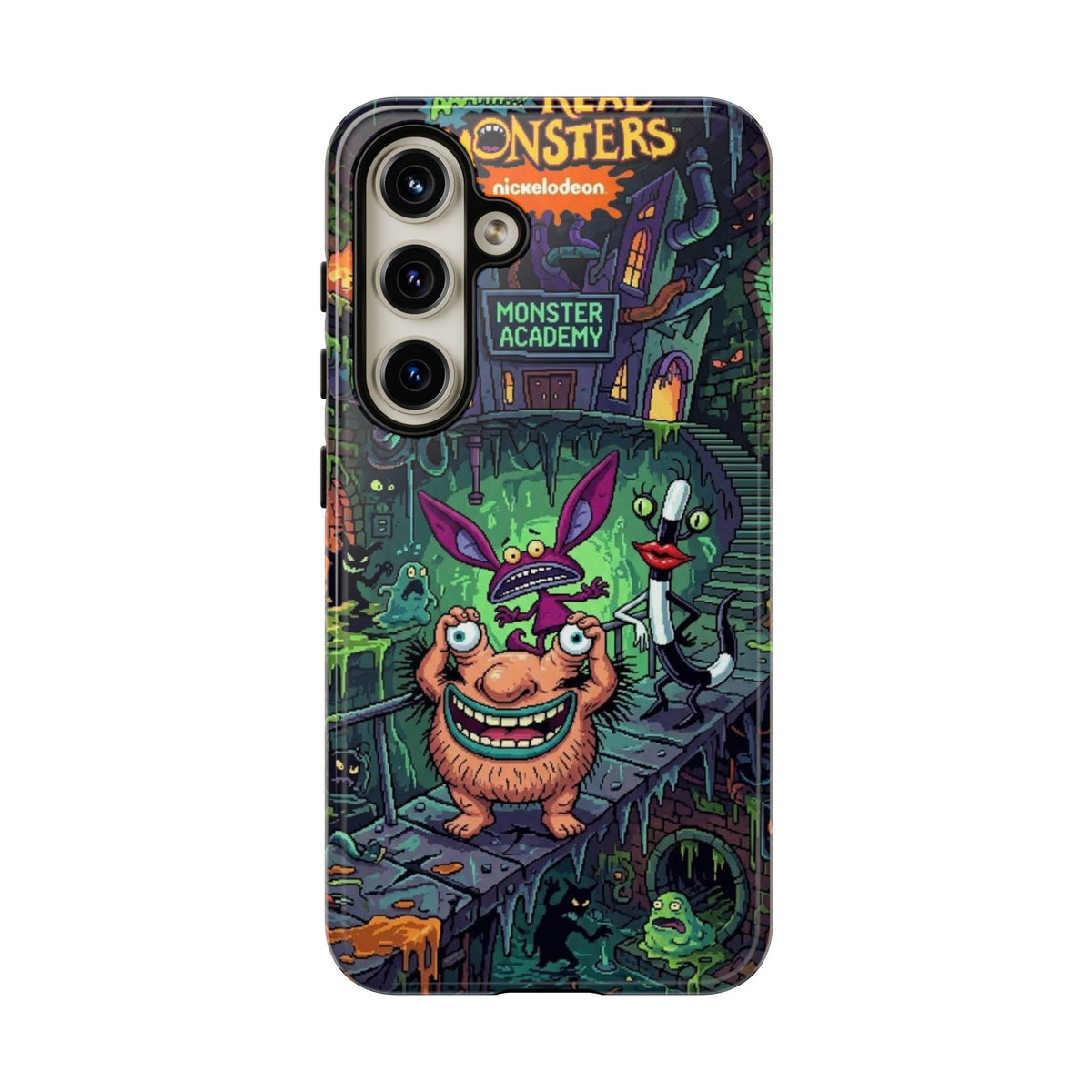 Colorful Cartoon Monster Academy Design (Tough Cases)