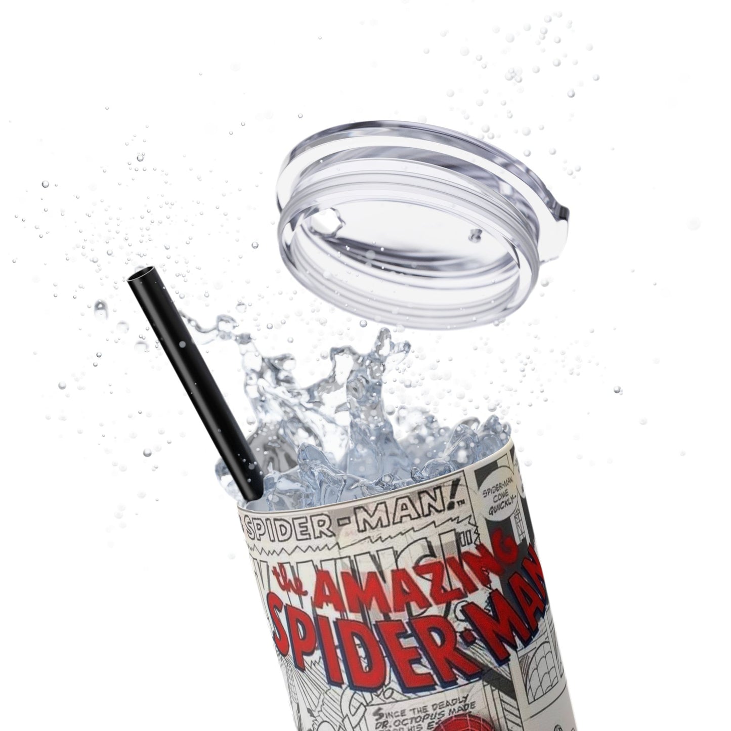 Skinny Tumbler Spiderman 20oz