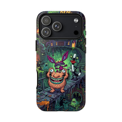 Colorful Cartoon Monster Academy Design (Tough Cases)