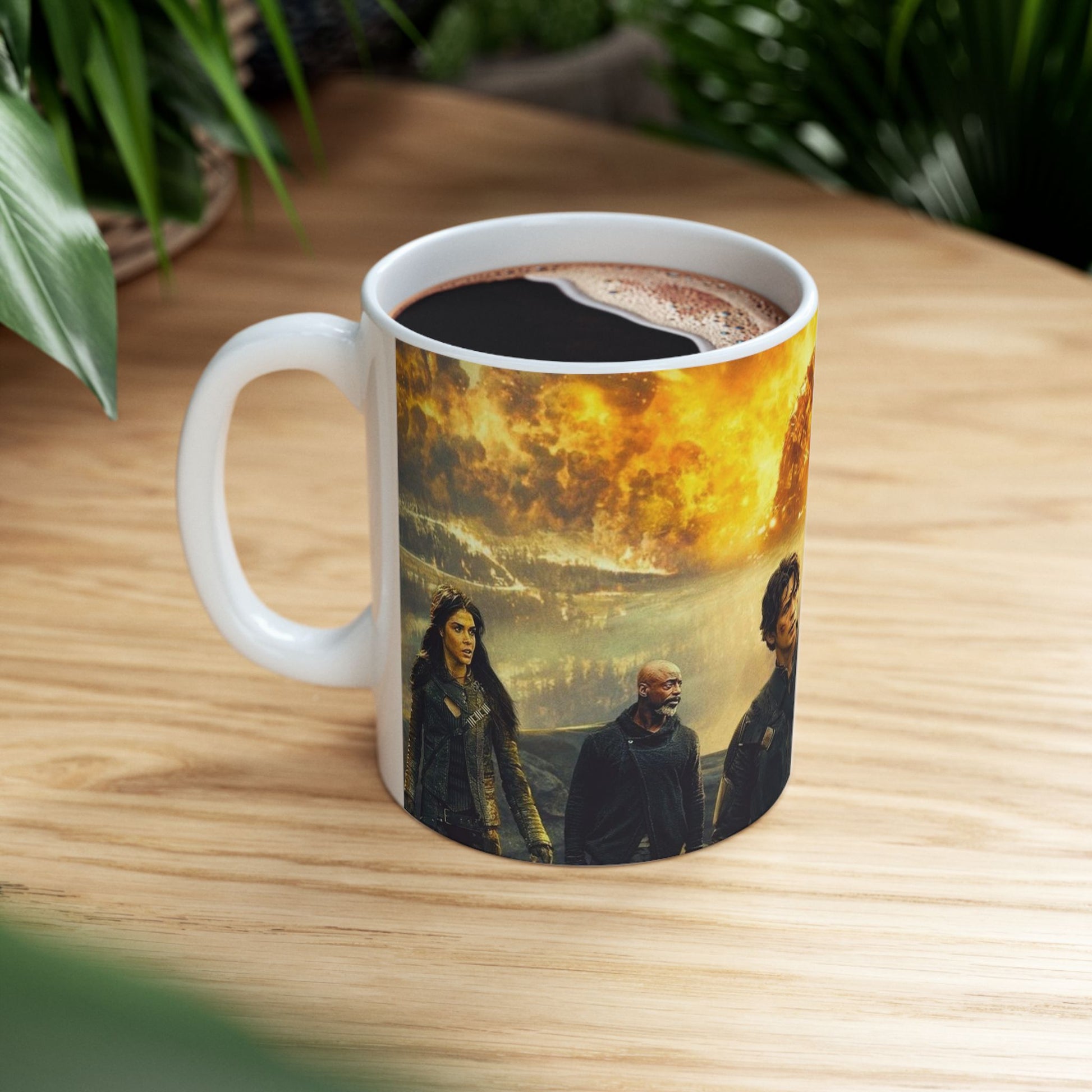 "The 100" Explosive Scene Coffee Mug – 11oz/15oz - House of O & A